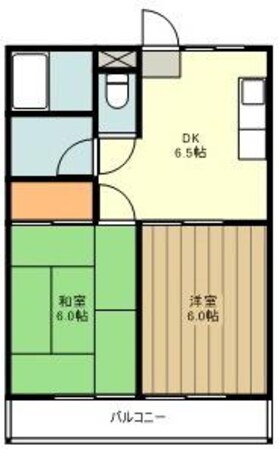 ハイツグラースミア　の物件間取画像